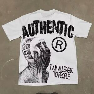 Authentic Graphic White T-Shirt